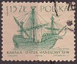 Poland 1963 Ships 1,15 ZT Green Scott 1131